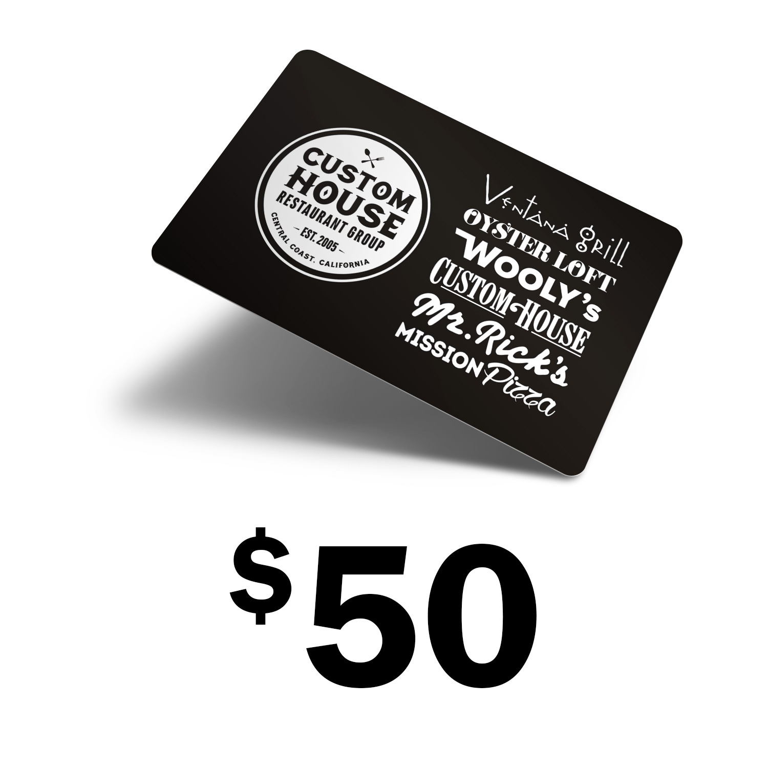 $50 Restaurant Gift Card